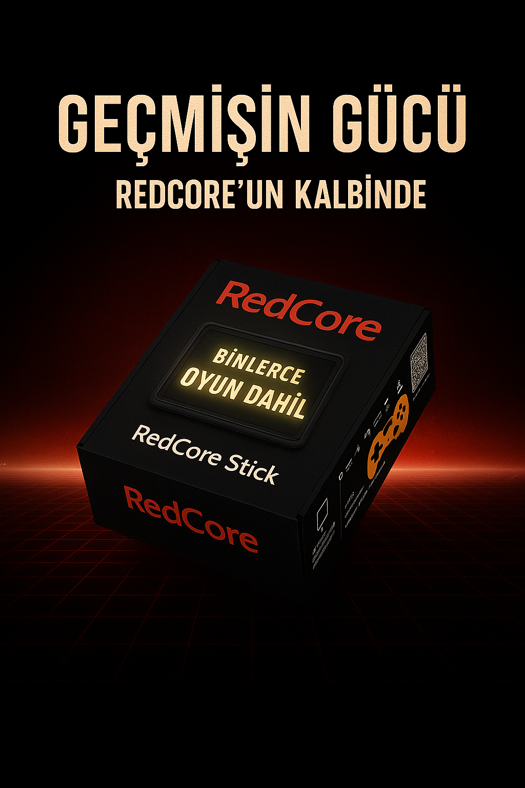 RedCore Stick 10K – Geçmişin Gücünü Evinize Getir!